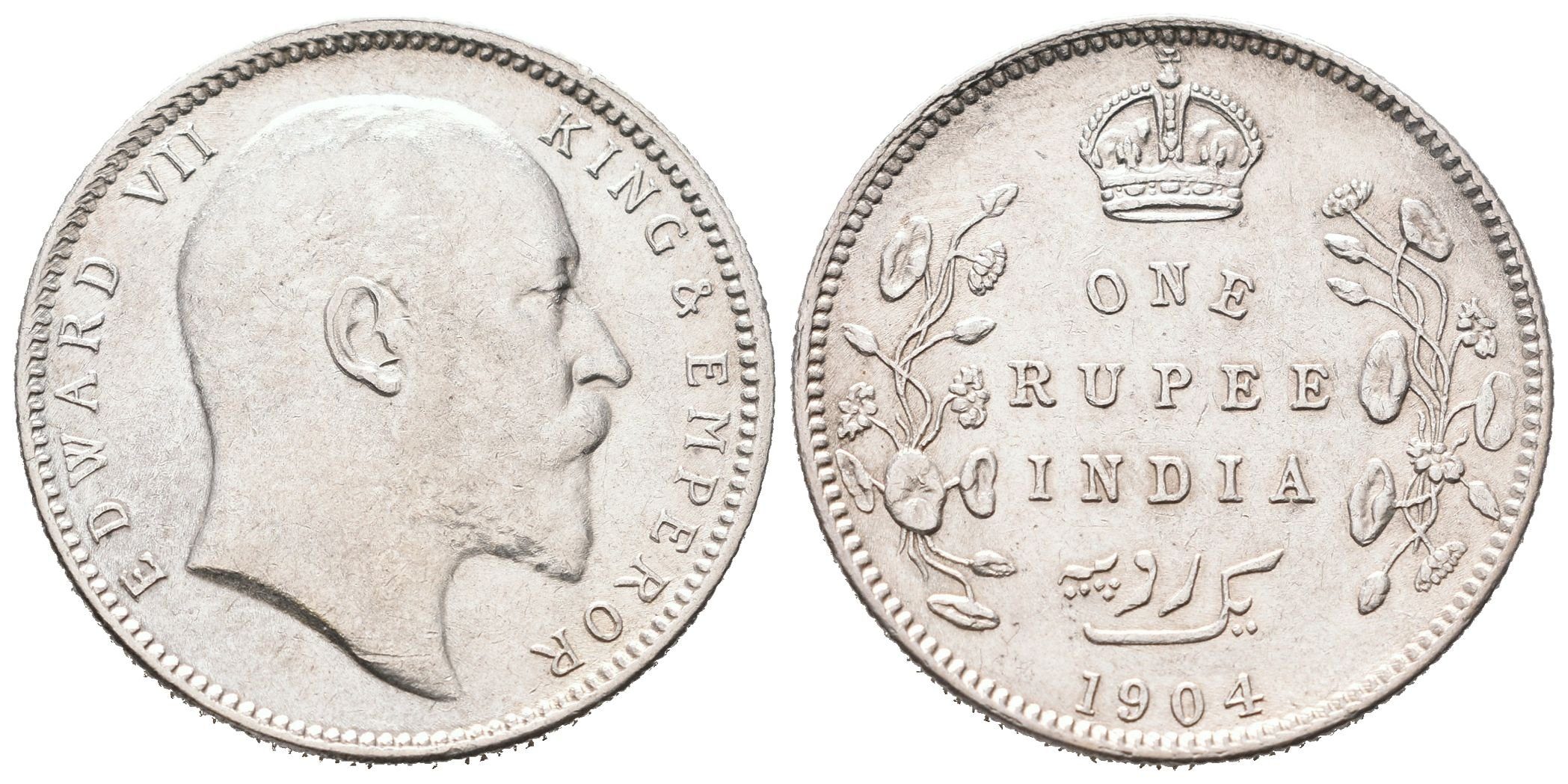 Indie, Rupie 1904