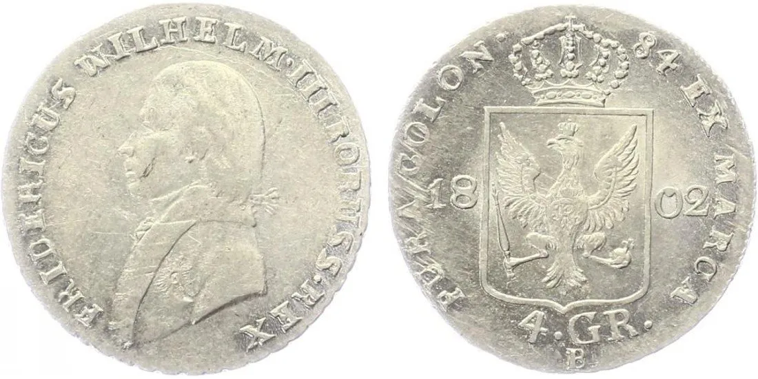 Prusko, Friedrich Wilhelm III., 1797 - 1840 — 1