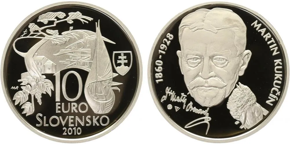 10 Euro 2010 - Martin Kukučín, PROOF