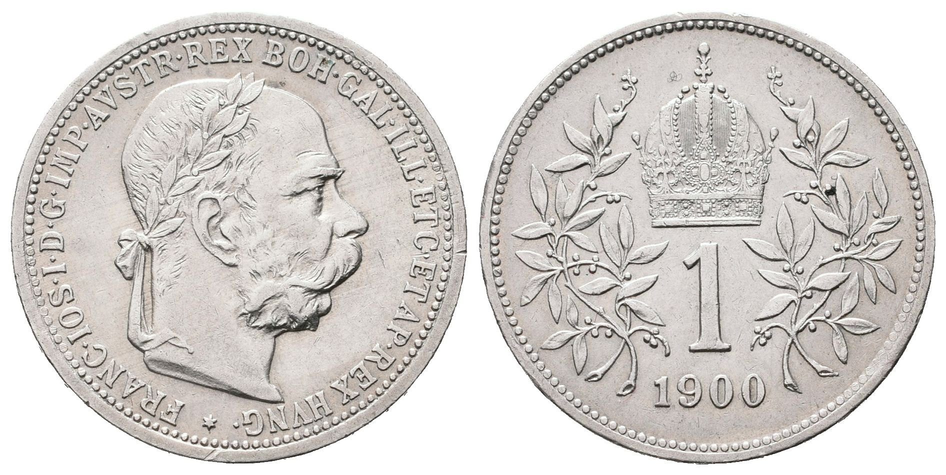 1 Koruna 1900