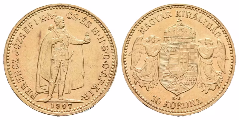 10 Koruna 1907 KB