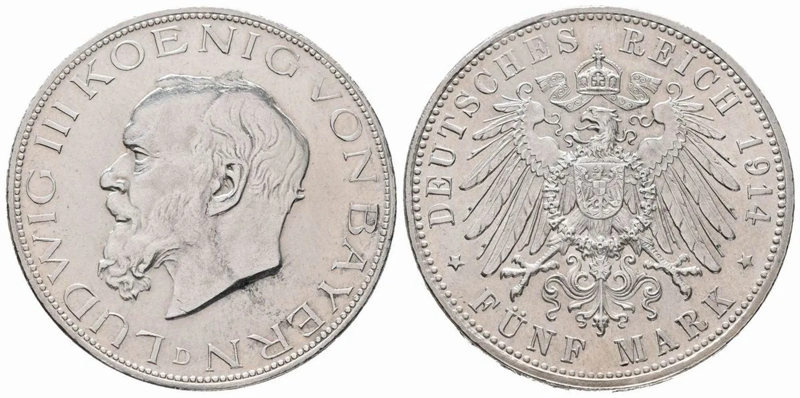 Bavorsko, Ludwig III., 1913 - 1918 — 1