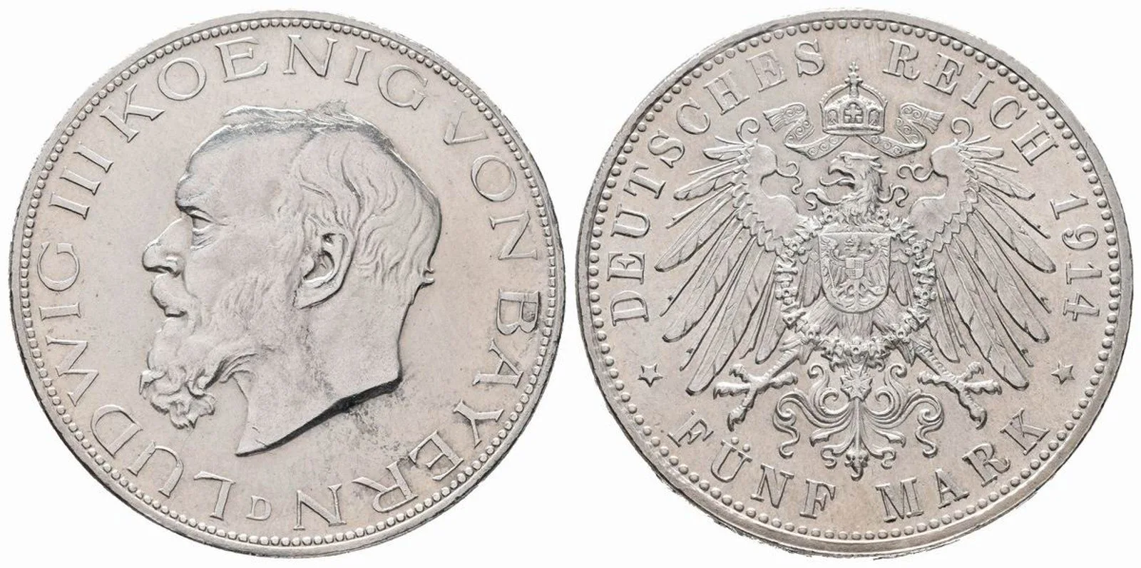 Bavorsko, Ludwig III., 1913 - 1918 — 1