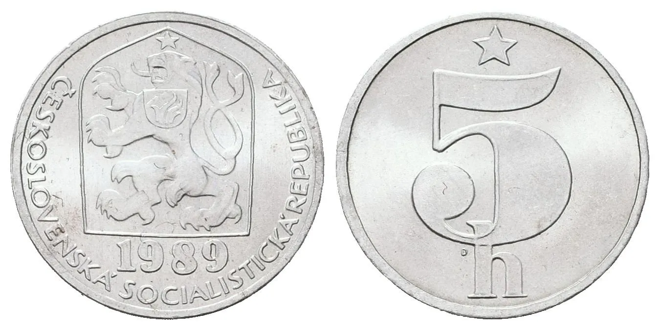 5 Haléř 1989
