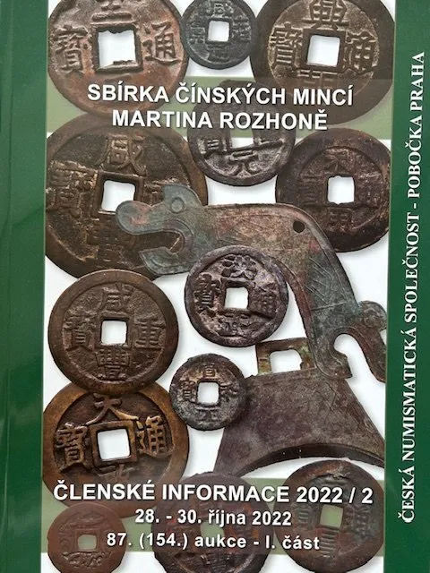 Sbírka čínských mincí Martina Rozhoně