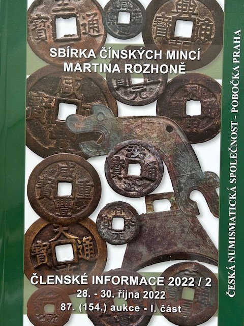 Sbírka čínských mincí Martina Rozhoně