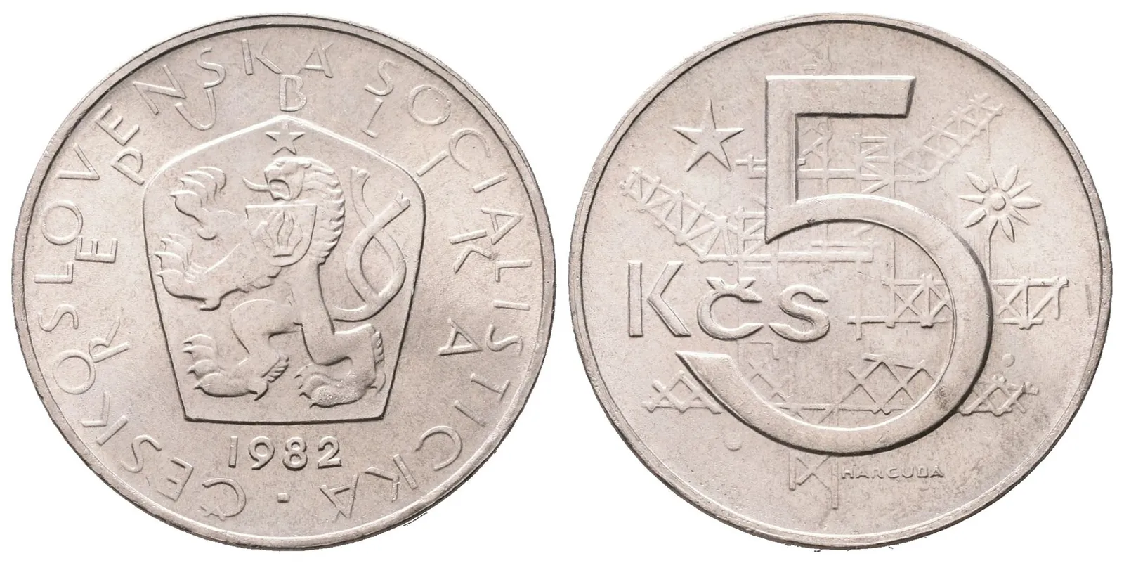 5 Koruna 1982