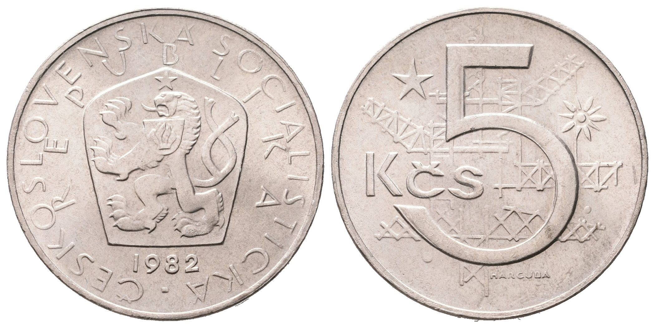 5 Koruna 1982
