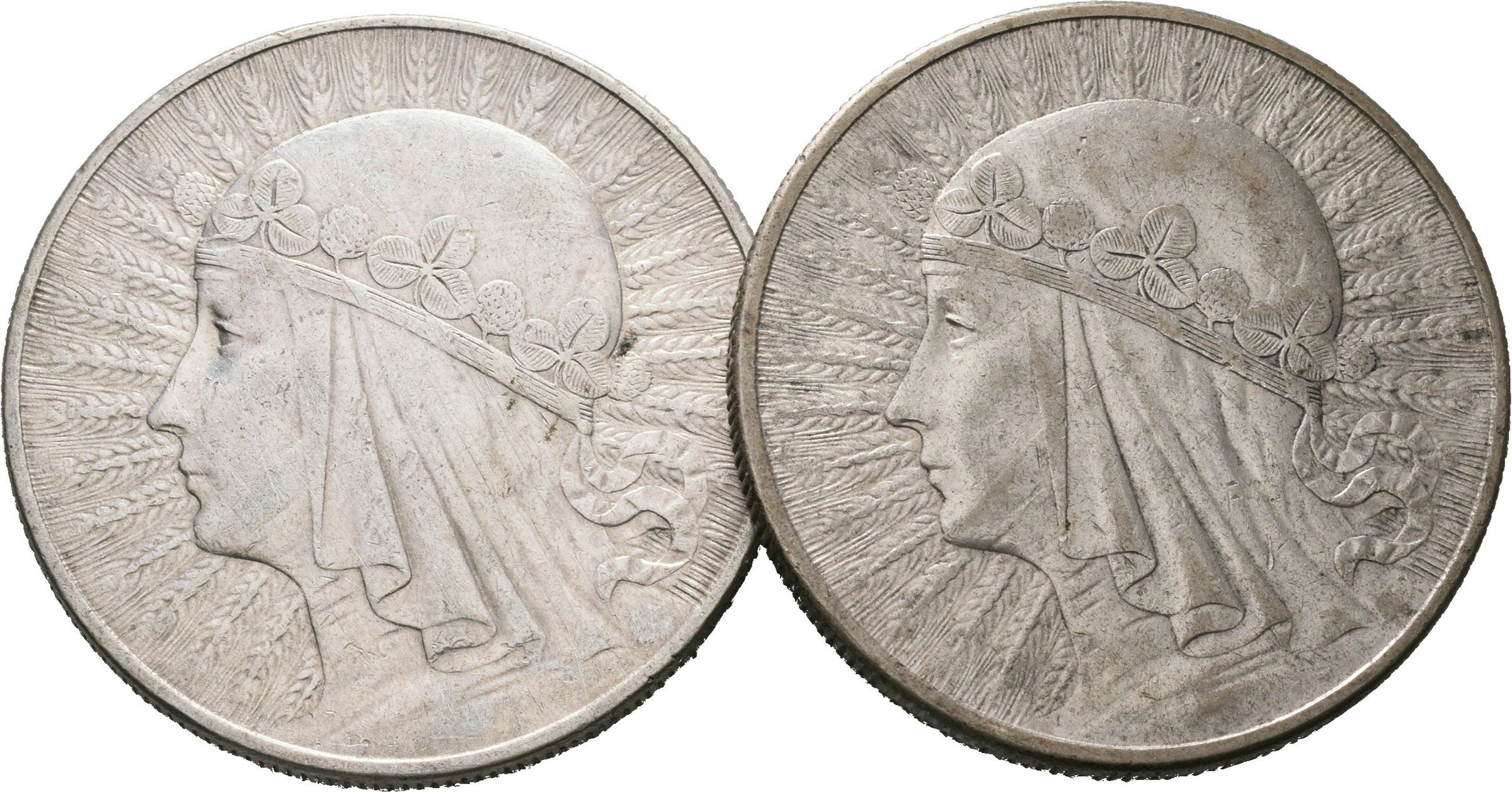 Polsko, 10 Zlotých 1932 (Londýn a Varšava)