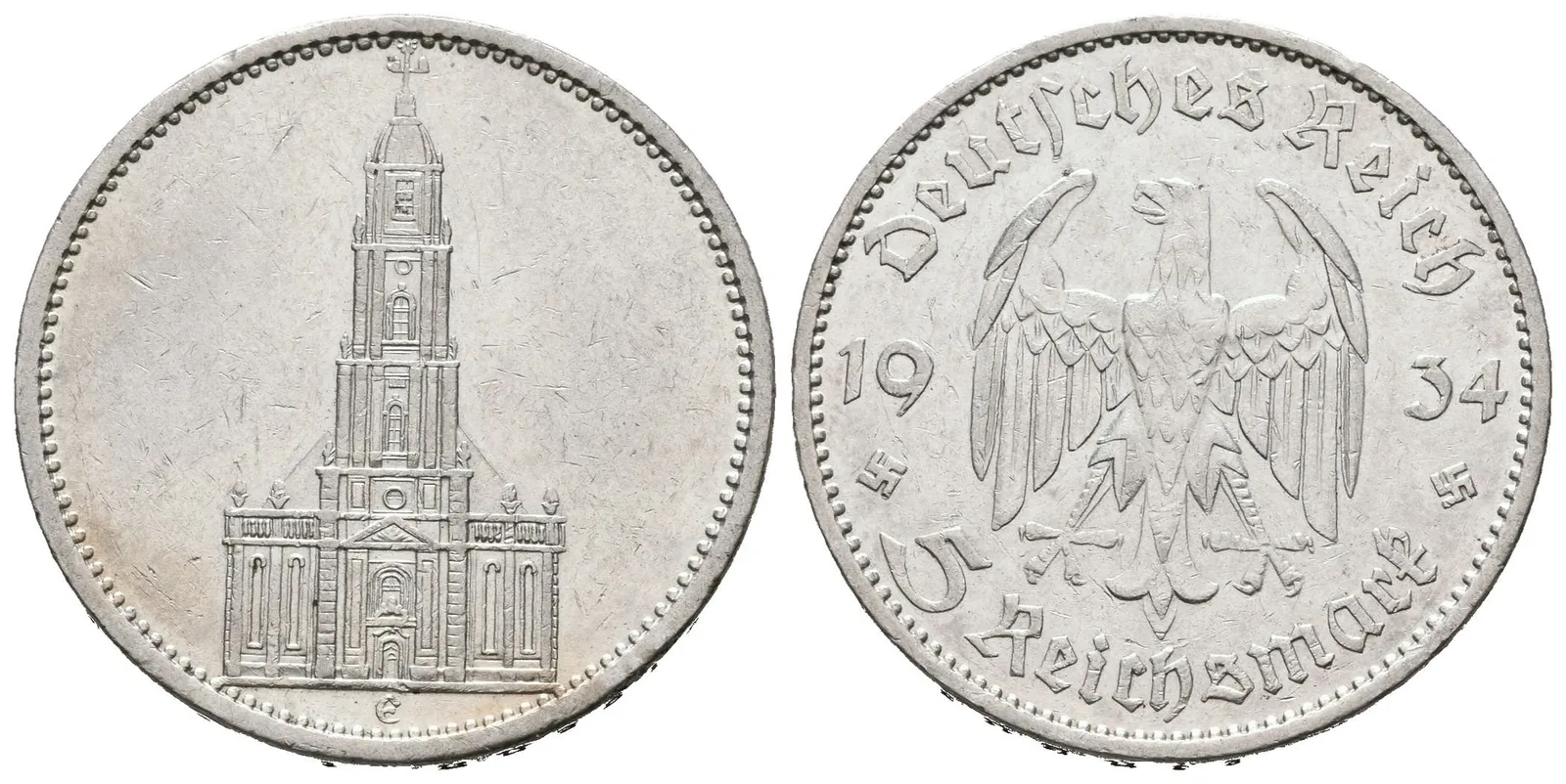 III. říše, 5 Marka 1934 E