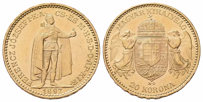 20 Koruna 1897 KB