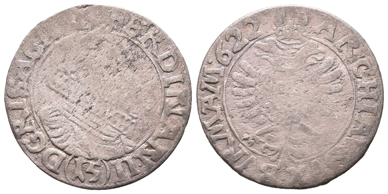Ferdinand II., 1619 - 1637 (Mince kiprová) — 1