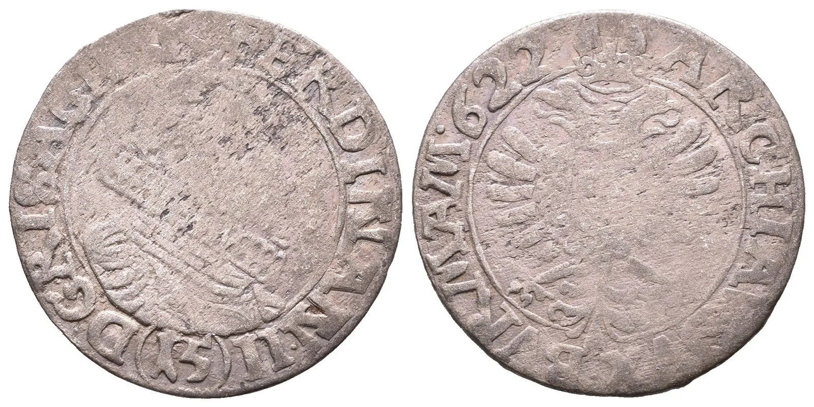 Ferdinand II., 1619 - 1637 (Mince kiprová) — 1