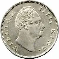 Indie - Východoindická společnost, William IV., 1830 - 1837 — 1