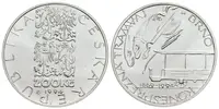 200 Kč 1994 - Koněspřežná tramvaj v Brně, kapsle, certifikát — 1