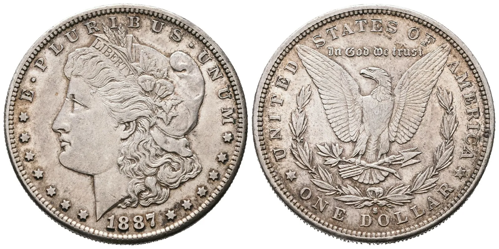 USA, 1 Dollar 1887 S