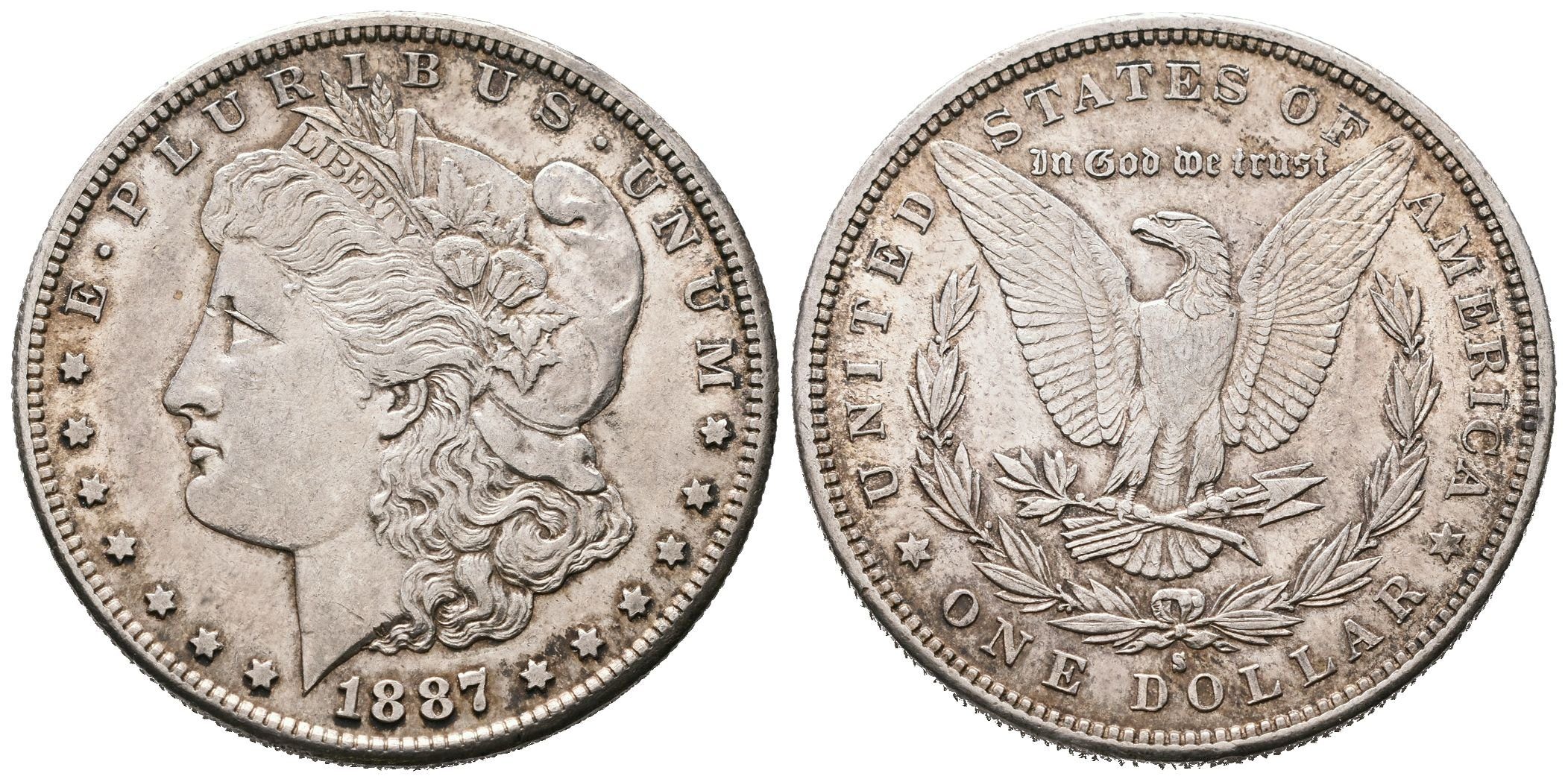 USA, 1 Dollar 1887 S