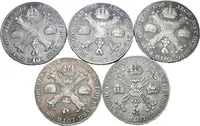 Soubor mincí - Tolar křížový 1784 B, Kremnica - Josef II., — 2