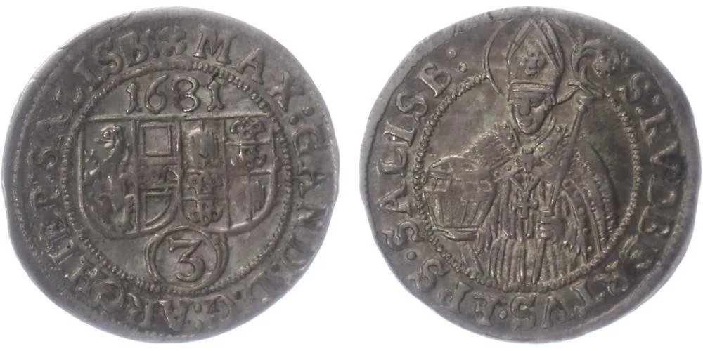 Salzburg - arcibiskupství, Max Gandolph, 1668 - 1687 — 1