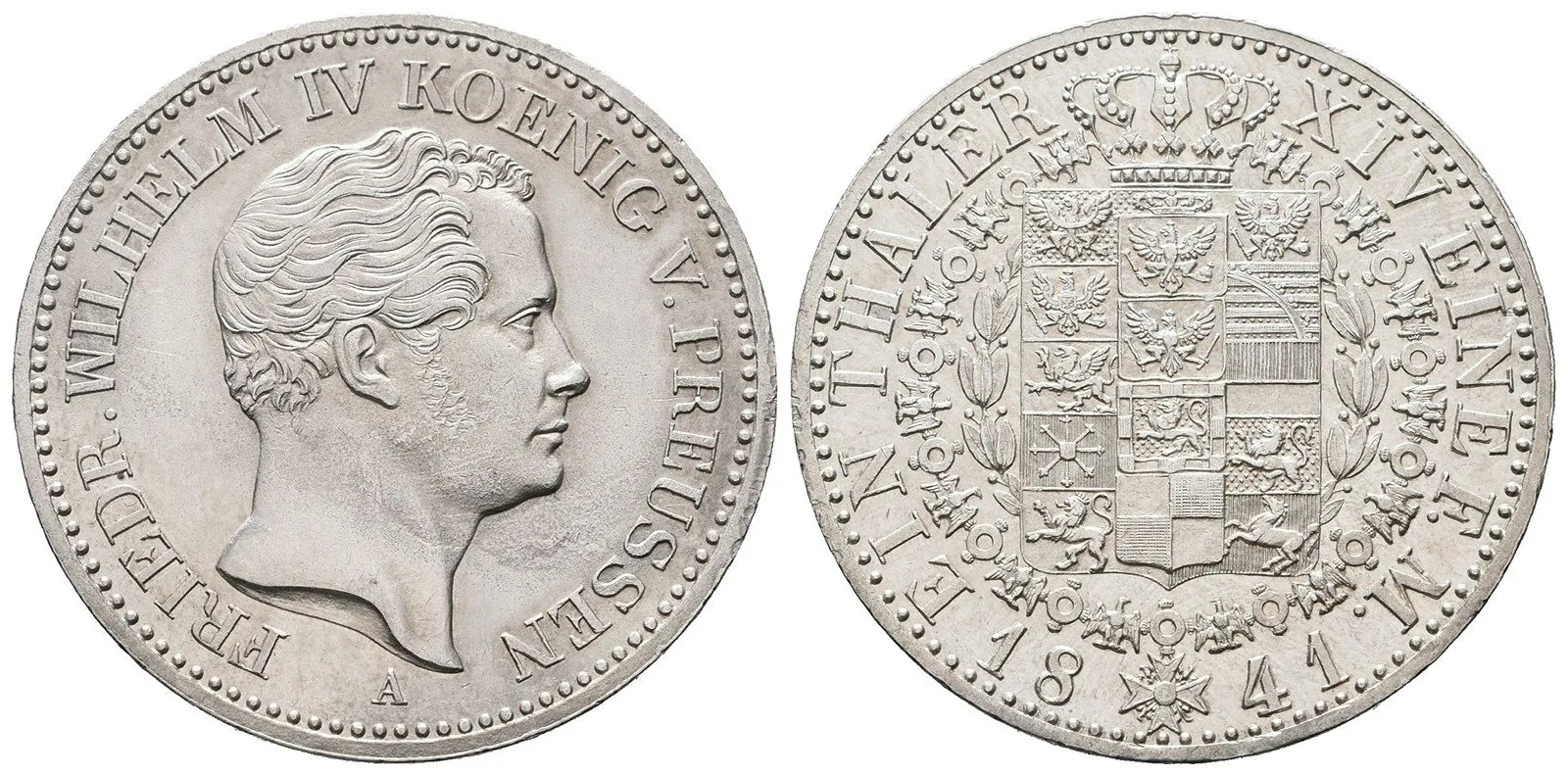 Prusko, Friedrich Wilhelm IV., 1840 - 1861 — 1