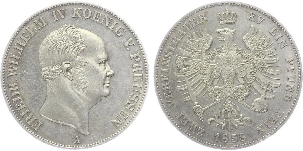 Prusko, Friedrich Wilhelm IV., 1840 - 1861 — 1