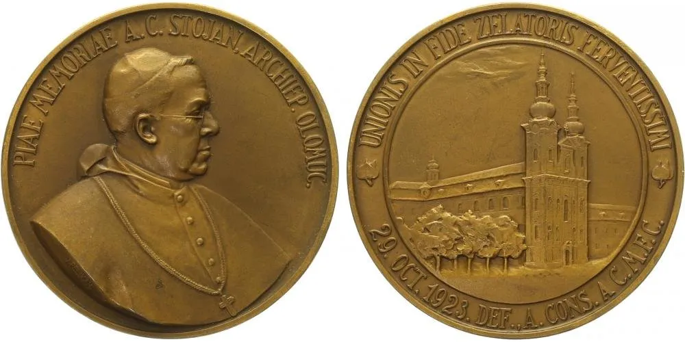 Olomouc - arcibiskupství, Antonín Cyril Stojan, 1921 - 1923 — 1