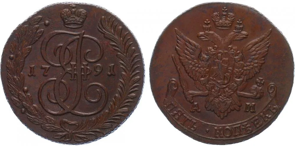 Rusko, Kateřina II., 1762 - 1796 — 1