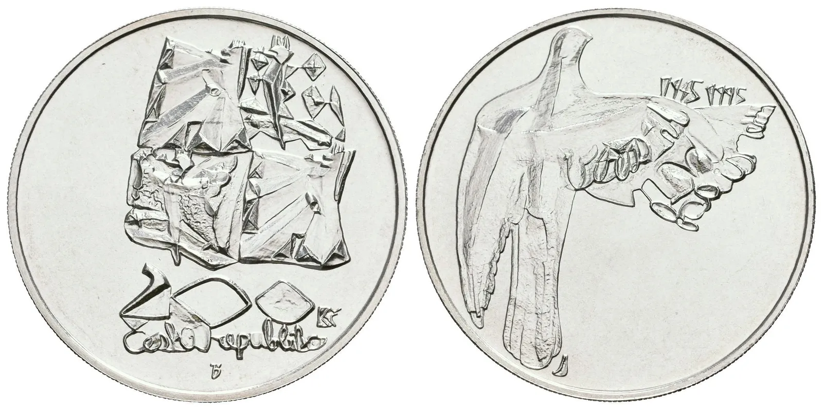 200 Kč 1995 - Fašismus, kapsle, certifikát — 1