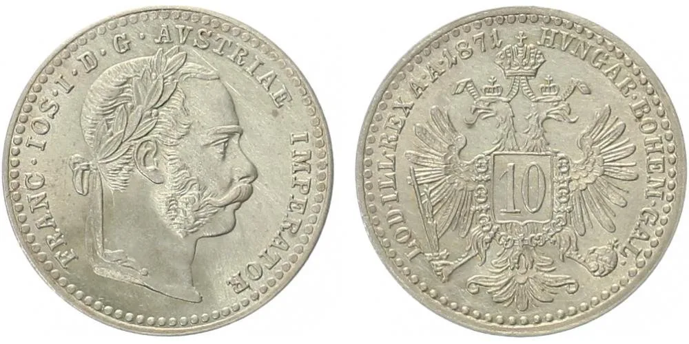 Rakouská a spolková měna, 1857 - 1892 — 1