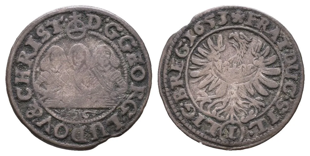 Krejcar 1653, pod. Grand.53.K.18.01, pěkná zachovalost, — 1