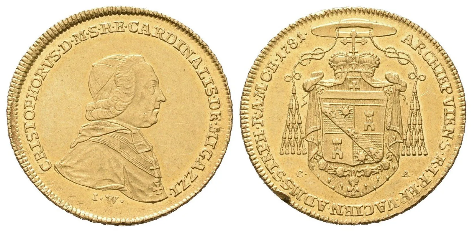 Vídeň - biskupství, Christoph Anton von Migazzi, 1757 - 1803 — 1