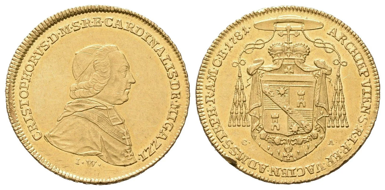 Vídeň - biskupství, Christoph Anton von Migazzi, 1757 - 1803 — 1