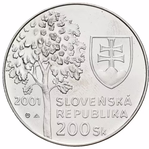 200 Sk 2001 - Alexander Dubček, Aurea.S45, kapsle