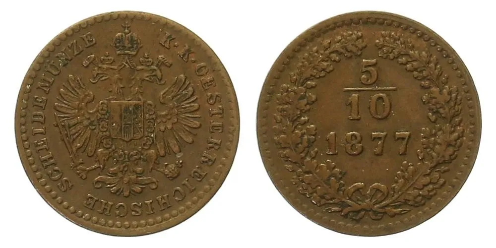 Rakouská a spolková měna, 1857 - 1892 — 1