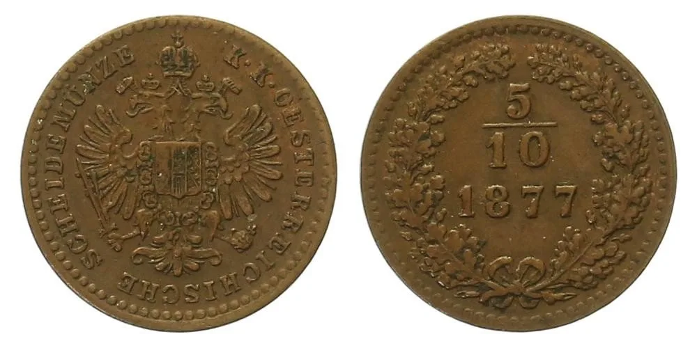 Rakouská a spolková měna, 1857 - 1892 — 1