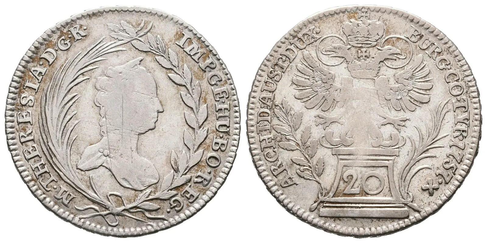 Marie Terezie, 20 Krejcar 1757, Vídeň