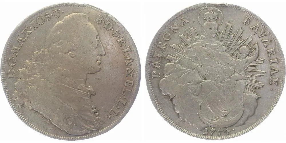 Bavorsko, Maximilian III. Josef, 1745 - 1777 — 1