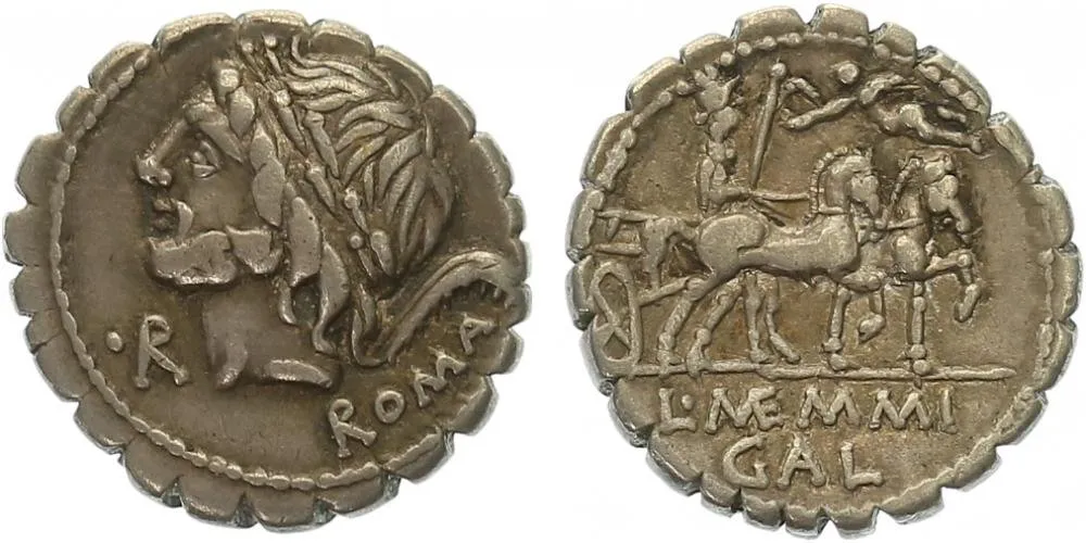 L. Memmius Galeria, 106 př. Kr. — 1