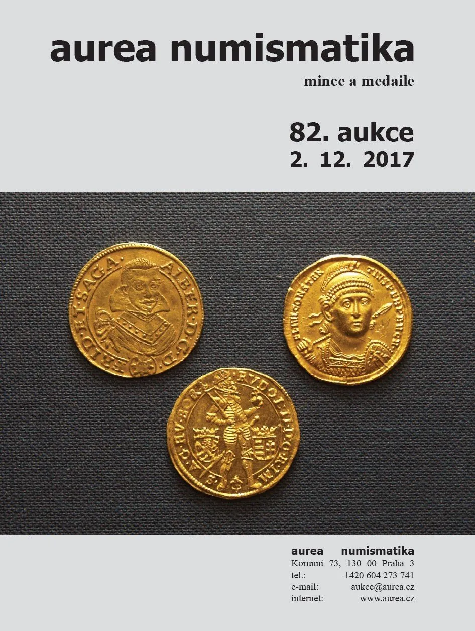 82. Aukce - mince a medaile