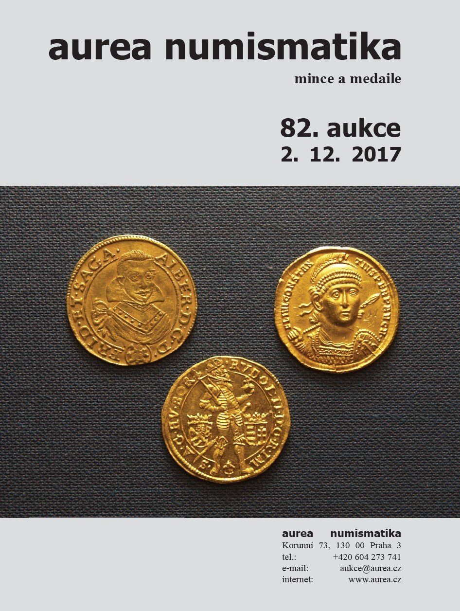 82. Aukce - mince a medaile