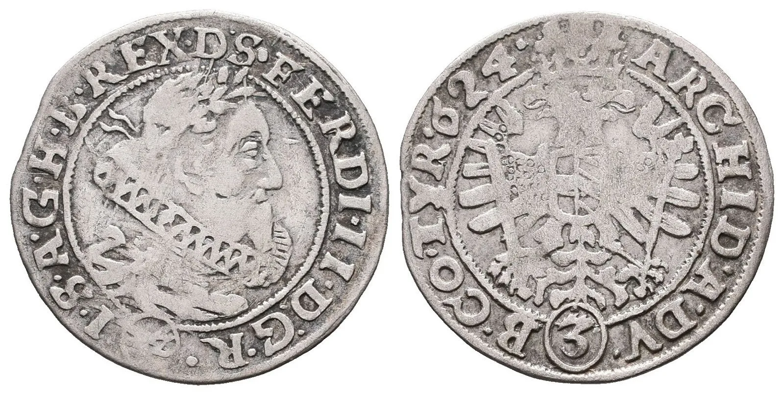 Ferdinand II., 1619 - 1637 (Mince dobrého zrna) — 1