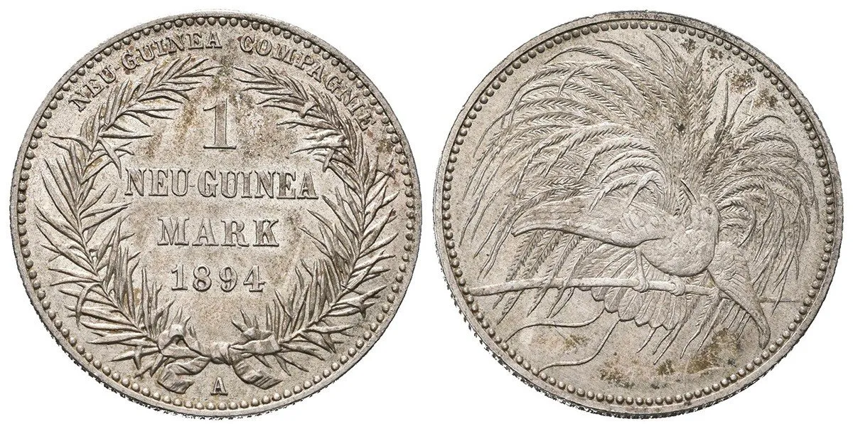 Koloniální ražby, Německá Nová Guinea — 1