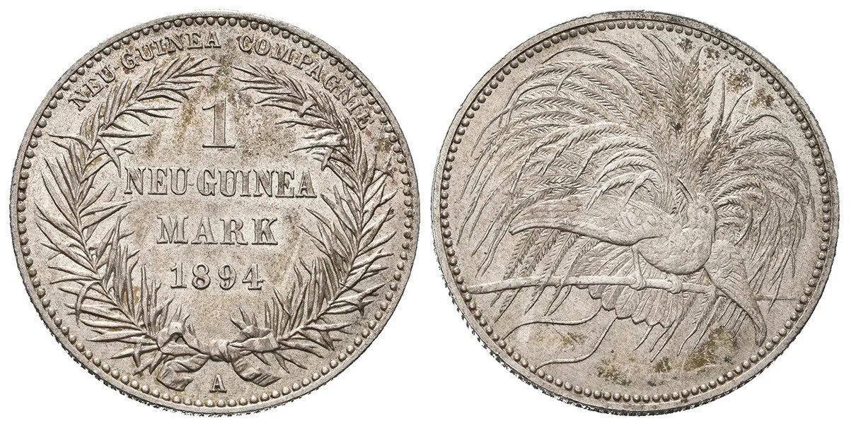 Koloniální ražby, Německá Nová Guinea — 1