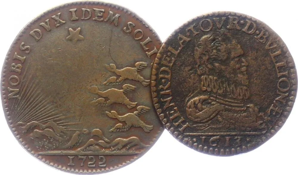Francie - vévodství Bouillon a Sedan, Henri de la Tour (1591 - 1623) — 1