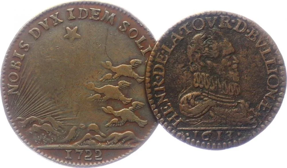 Francie - vévodství Bouillon a Sedan, Henri de la Tour (1591 - 1623) — 1