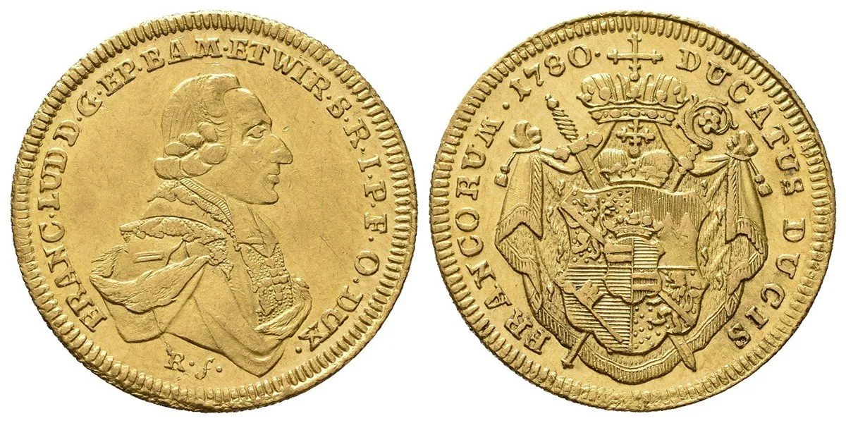 Würzburg - biskupství, Franz Ludwig von Erthal, 1779 - 1795 — 1