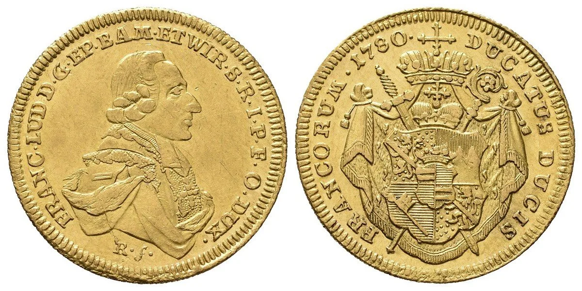 Würzburg - biskupství, Franz Ludwig von Erthal, 1779 - 1795 — 1
