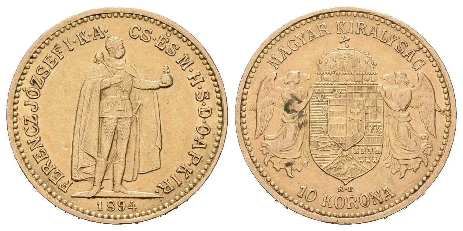10 Koruna 1894 KB