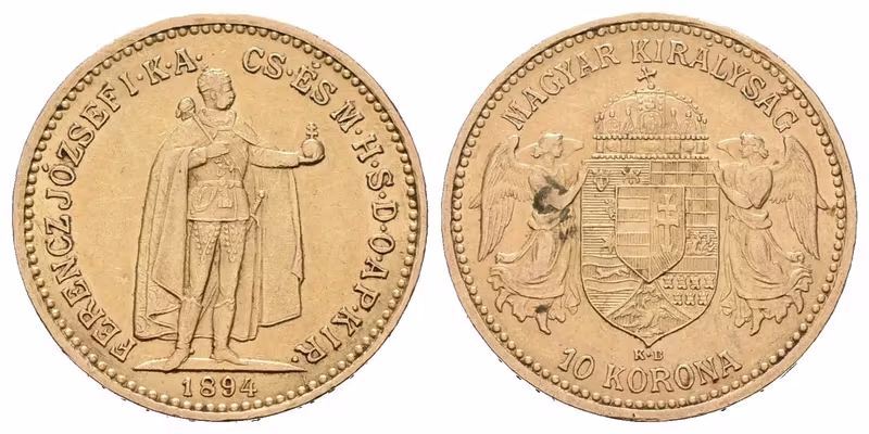 10 Koruna 1894 KB