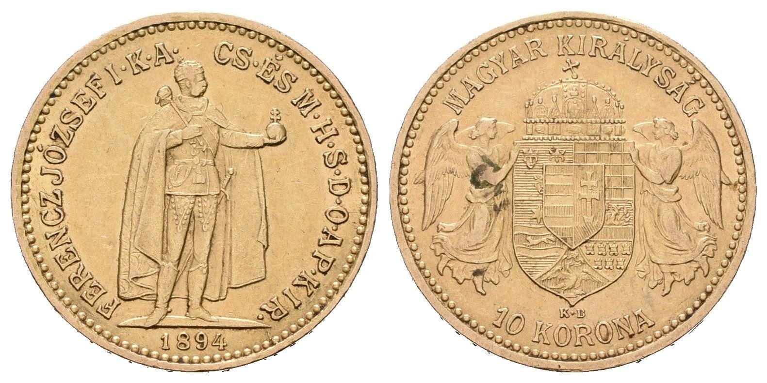 10 Koruna 1894 KB